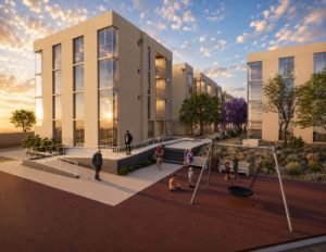 Render Condominio El Peumo, La Pintana